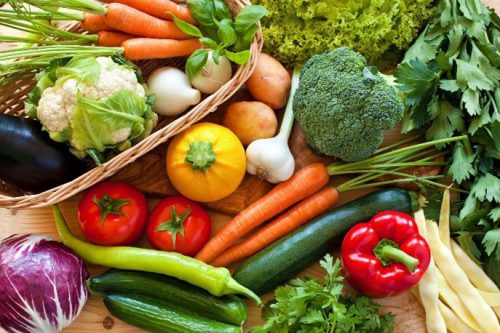 سبزیجات خام عامل کاهش چربی شکم